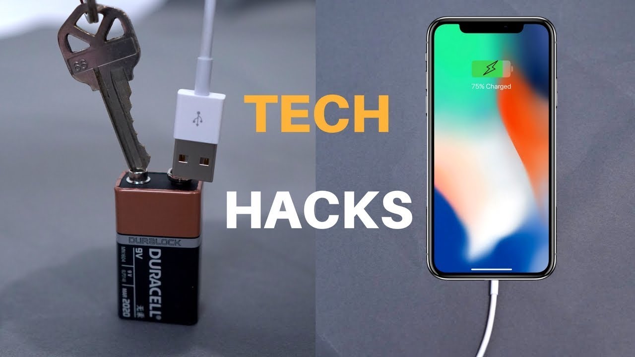Tech Hacks You Need to Know to Make Your Life Easier